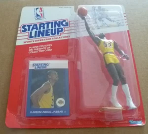 Figura Kenner 1988 alineación inicial SLU Kareem Abdul Jabbar Los Angeles Lakers - Imagen 1 de 6