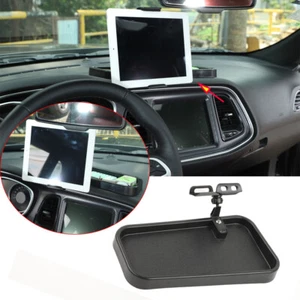 Center Console Tablet Bracket Holder Mount Trim Fit For Dodge Challenger 2015-20 - Foto 1 di 9