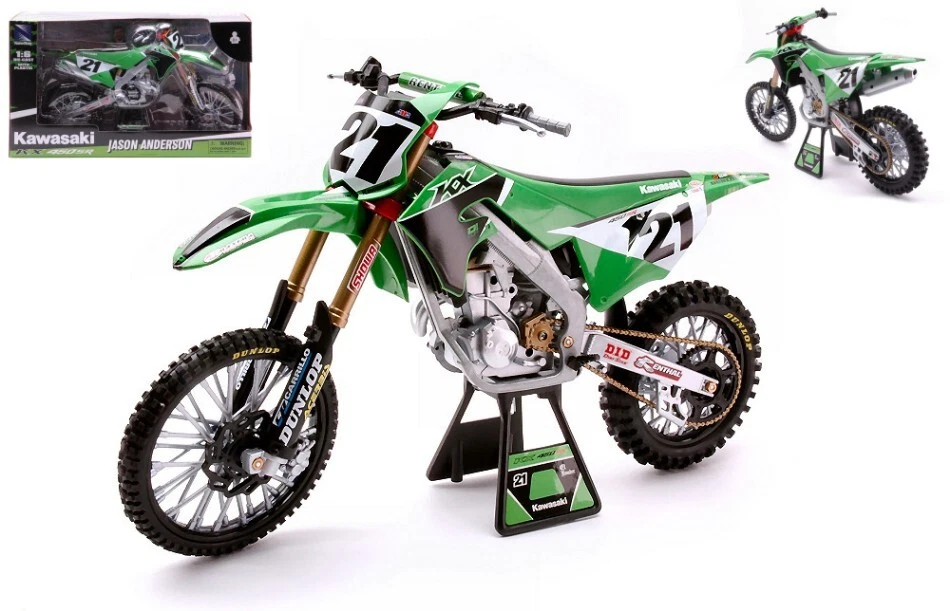 Kawasaki Kx 450 Sr #21 Jason Anderson 2022 1:6 Modell 49733 Neu Ray - Bild 1 von 1