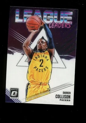 Donruss Optic League Leaders #7 2018 Darren Collison Indiana Pacers cantidad Foto 1 de 2