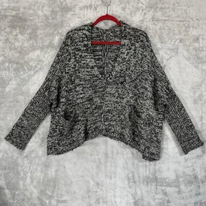 UNbrand Melville Sweater Womens ~Medium/Large Gray Oversized Lagenlook **NOTES** - Picture 1 of 14