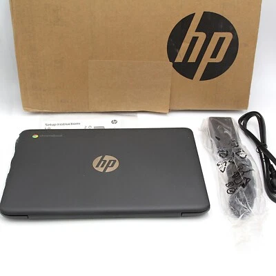 HP Chromebook 11a-nb0013dx 11.6 inch Intel Celeron 1.10GHz 4GB 32GB 1N091UA - Image 1 of 4