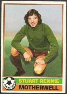Topps 1977 futbolistas escoceses - #096 - Motherwell - Stuart Rennie - Imagen 1 de 1
