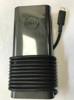 Dell 450-AHOM 0K00F5 V7K50 MDH25 T4V18 Charger 130W Type-c Original AC Adapter - Image 1 of 4