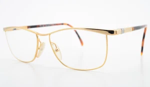 Starck Eyes for Mikli Glasses Frame P303 03057 Gold Glossy Tortoise Optic 360° - Picture 1 of 13