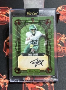 2023 - Wild Card 5 Card Draw - Tyjae Spears 2/3 Auto - RB Titans - Imagen 1 de 2