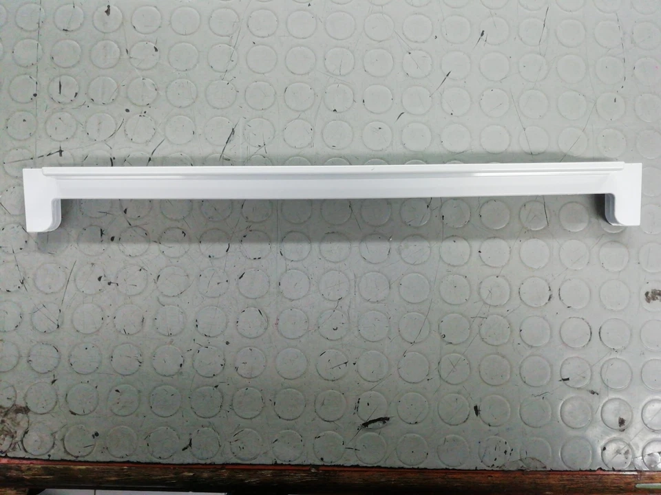 HOTPOINT ARISTON C00506368 REFRIGERATOR GLASS SHELF REAR PROFILE - Image 1 of 1