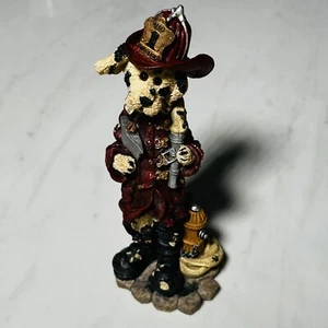 Boyds Folkstone Collection - Volkskunst Feuerwehrmann Hund Dalmatiner - Sparky McPlug - Bild 1 von 6