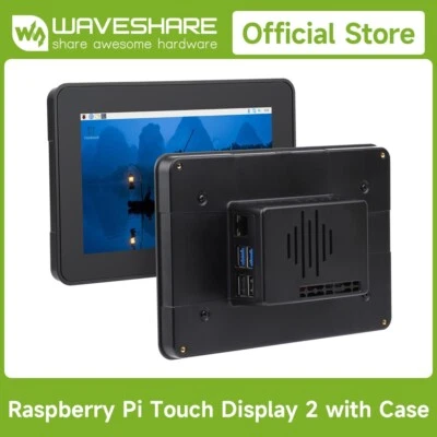 Official Raspberry Pi 7inch Capacitive Touch Display 720 × 1280 IPS DSI  5-Point - image 1 of 4