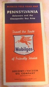 Pennsylvania Road Map VTG - Picture 1 of 8