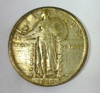 1917 Standing Liberty Quarter Nice Coin - Image 1 of 2