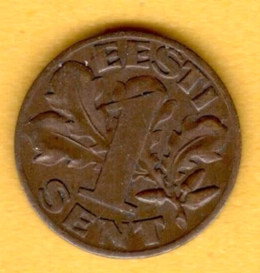Estonia Bronce 1 Enviado 1929 Estonia Báltico 2739 - Imagen 1 de 2