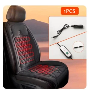 Calefacción Rápida 12-24V Calefacción Asiento Coche Cubierta Universal Coche Calentador de Espalda - Imagen 1 de 6