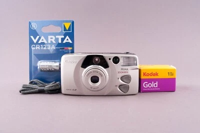 Canon PRIMA Zoom 85N Date 35mm SLR Film Camera — 第 1/4 张图片