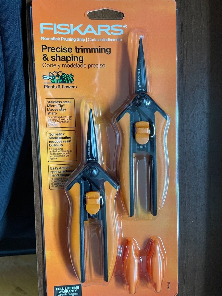 Fiskars Recorte Preciso Antiadherente Softgrip® Micro-Tip Poda Recorte #600 Foto 1 de 2