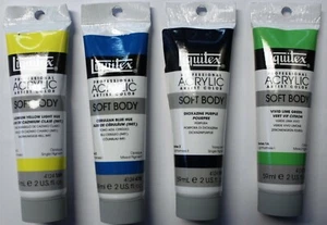 Liquitex Soft Body Acrylic 59 ml 4 tonos diferentes (100 ml = 14,40 €) - Imagen 1 de 9