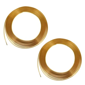 Striscia Condizionatore Auto Bordo Ventilazione 2 Pezzi Decorazione - Foto 1 di 18