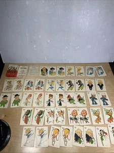 Juego de cartas vintage Whitman Old Maid tarjetas tamaño completo #3009 - Imagen 1 de 17