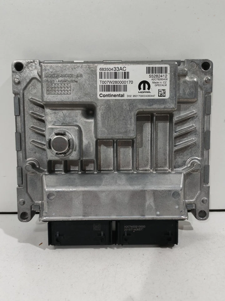 Centralina Motore ECU CONTINENTAL FIAT/JEEP 500X/RENEGADE 68350433AC A2C76283406 - Immagine 1 di 3