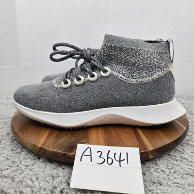 Allbirds Mens 10 Wool Dasher Mizzle Mid WDM Gray White Athletic Running Shoe - Image 1 of 4
