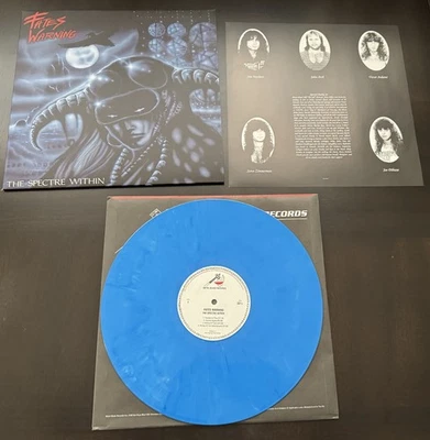 Fates Warning The Spectre Within blue vinyl LP metal blade 2020 with poster - Image 1 of 2