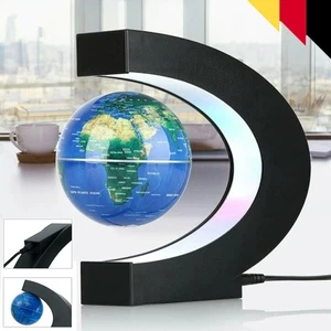 Magnetische Magnet Schwebeglobus Weltkugel Globus schwebend Erdglobus LED Lampe - Bild 1 von 17