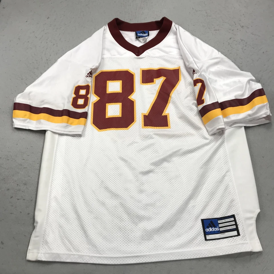 Camiseta deportiva vintage de los Washington Redskins para hombre 54 blanca Adidas Rod Gardner #87 NFL años 90 Foto 1 de 4