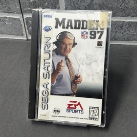 Madden NFL 97 (Sega Saturn, 1996) Brand New Sealed! Ships Fast!