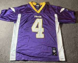 Minnesota Viking Brett Favre Jersey Kids Size Large - Picture 1 of 2