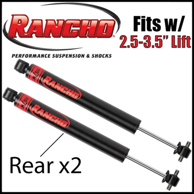 Par de amortiguadores traseros Rancho RS7MT para Jeep Wrangler JK 2007-2018 con elevación de 2,5-3,5" Foto 1 de 3