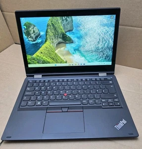 Lenovo ThinkPad Yoga 13.3" Touchscreen Laptop 8TH Gen i3 8Gb RAM 256GB Win11 -1 - Picture 1 of 17