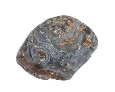 Wasserachat - polierte Achat Geode mit Wasser Enhydros Wasserstein | 100 g - Bild 1 von 3