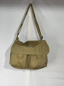 KIPLING Crossbody Beige Canvas Shoulder  Sling Bag Adjustable Strap - Picture 1 of 12