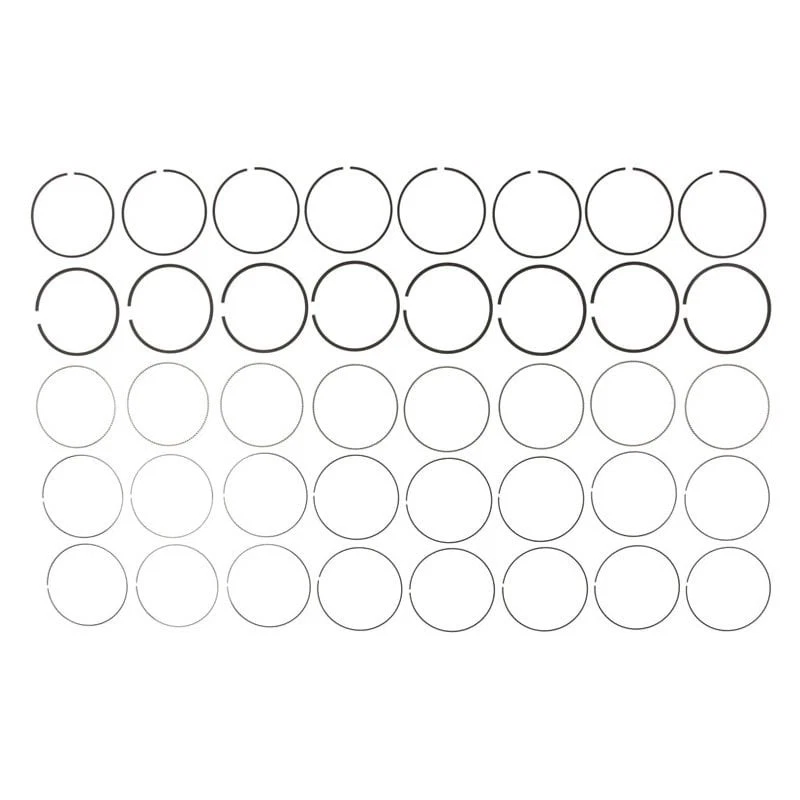 For Ram 3500 2011-2017 Mahle 42108CP.020 Premium Piston Ring Set - Imagem 1 de 1