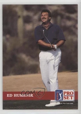 1992 Pro Set Golf Ed Humenik #65 - Image 1 of 2
