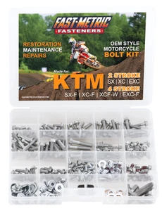 Kit de pernos 250 piezas KTM SX EX EXC XC 50 65 85 105 150 125 250 300 450 520 525 530 - Imagen 1 de 14
