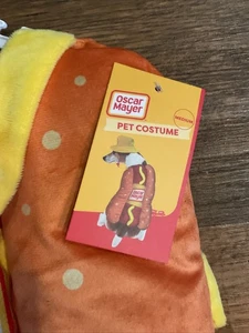 Oscar Mayer Pet Hot Dog Halloween Costume Pet Size Medium - Picture 1 of 4