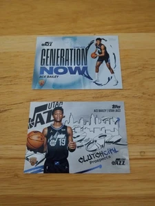 2025-26 Topps Basketball - Ace Bailey Clutch City Prospects & Generation Now RC - Picture 1 of 9