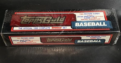 1992 Topps Gold Complete Factory Sealed Set w/ Brien Taylor Autograph RC SP - Image 1 of 4