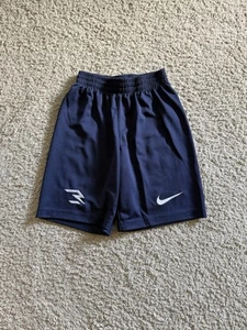 Nike Russell Wilson Collection Boys Shorts Navy Blue Size Small (8) - Picture 1 of 5