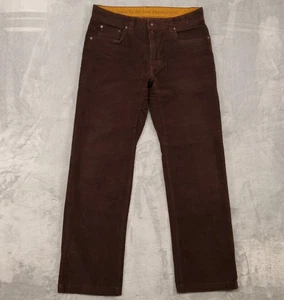 prAna Cordhose Herren 34x32 braun Saxton Stretch Bio Baumwolle 5-Pocket - Bild 1 von 14