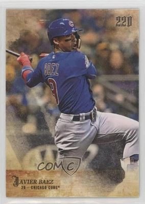 2018 Topps X Bryce Harper 220 Second to None Javier Baez #3 - Image 1 of 2