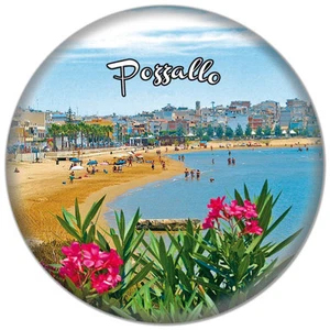 MAGNETE CALAMITA SPILLA PORTACHIAVI APRIBOTTIGLIA SOUVENIR MARE SICILIA POZZALLO - Imagen 1 de 1