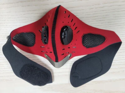 Media Mascarilla Exterior Antiniebla Reutilizable Transpirable con Filtro de Carbón Activo EE. UU. Foto 1 de 4