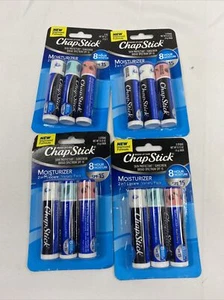 (4) Chapstick 2in1 Feuchtigkeitscreme Sorte 3er Pack LSF15 Black Cherry Mint Original 12ct - Bild 1 von 3
