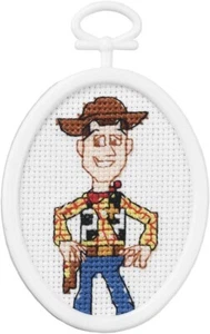 Janlynn Mini Counted Cross Stitch Kit- Toy Story Howdy, Partner - Picture 1 of 1