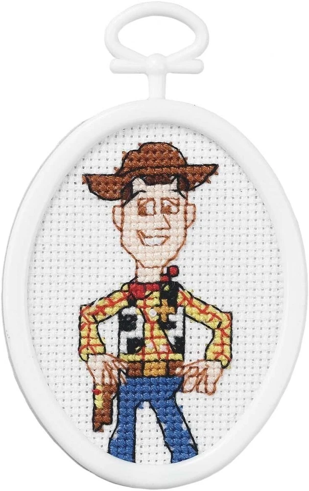 Janlynn Mini Counted Cross Stitch Kit- Toy Story Howdy, Partner - Image 1 of 1