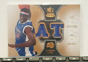 2007-08 SP Rookie Threads Al Thornton Rookie Dual Jersey Card - L.A. Clippers - Picture 1 of 1