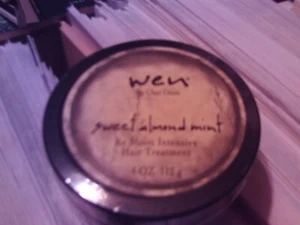 Wen, Sweet Almond Mint, Re Moist Intensive Hair Treatment, 4oz, New - Picture 1 of 2