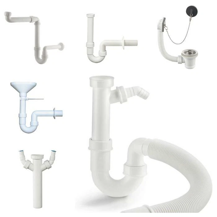 HAAS Spülensifon Ablauf Küchenspüle Trichtersiphon - Bild 1 von 1